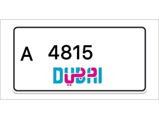 Dubai Number Plates