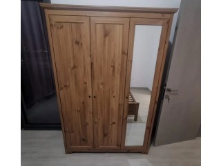 Wooden wardrobe