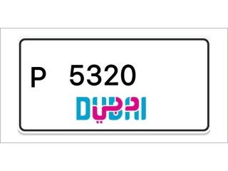 Dubai Number Plates