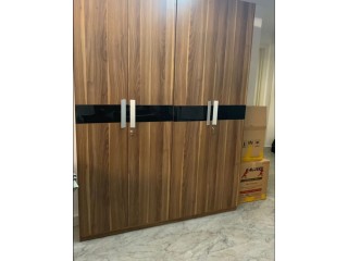 Wooden wardrobe