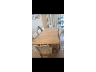 8 person dining table