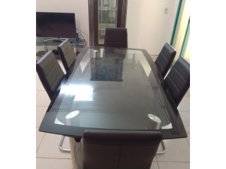 6 person dining table