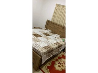 Wooden bed