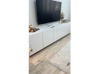 Wooden tv stand