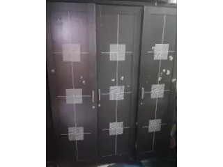 Wooden wardrobe