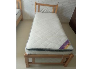 Wooden bed