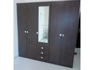 Wooden wardrobe