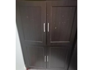 Wooden wardrobe