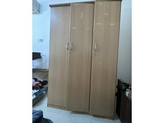 Wooden wardrobe