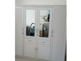 Wooden wardrobe