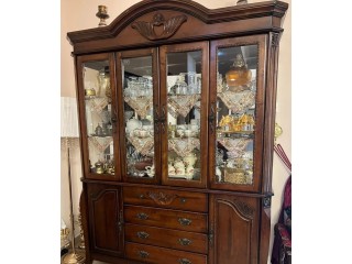 Wooden buffet cabinet