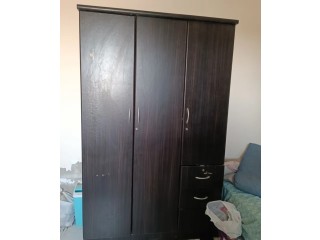 Wooden wardrobe