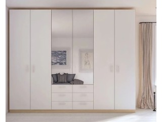 Wooden wardrobe