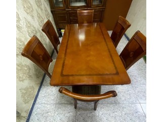 6 person dining table