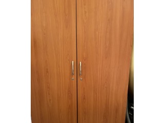 Wooden wardrobe