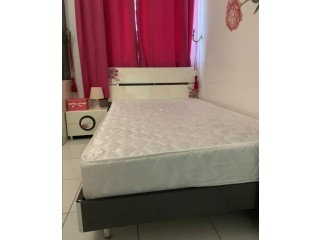 Single bed with matress