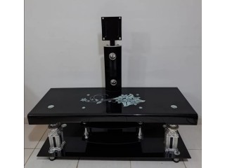 Glass TV stand