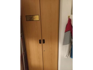 Wooden wardrobe