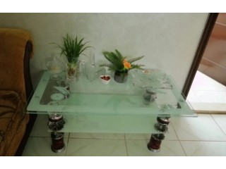 Glass table