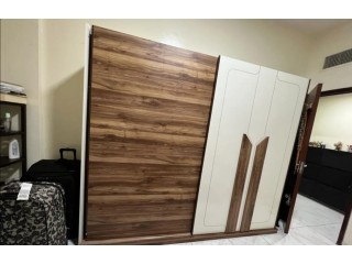 Wooden wardrobe