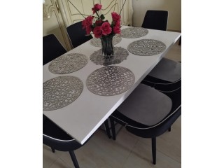 6 person dining table