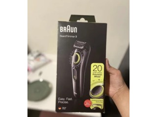 Braun trimmer