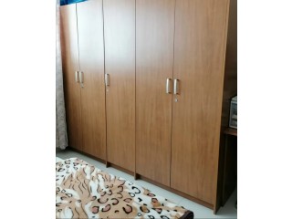 Wooden wardrobe