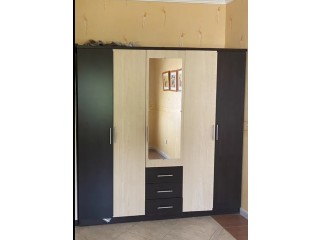 Wooden wardrobe