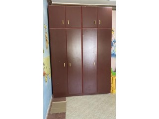 Wooden wardrobe