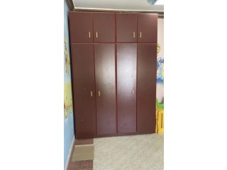 Wooden wardrobe