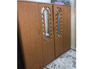 Wooden wardrobe