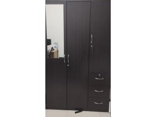 Wooden wardrobe