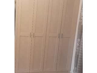 Wooden wardrobe