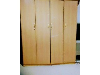 Wooden wardrobe