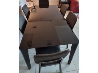 6 person dining table