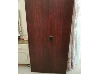 Wooden wardrobe