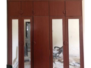 Wooden wardrobe