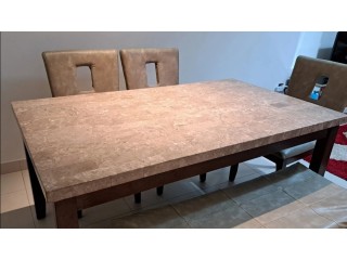 6 person dining table