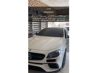 Mercedes E63 2018