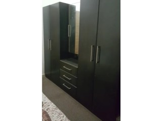 Wooden wardrobe