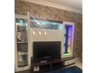 Wooden tv stand