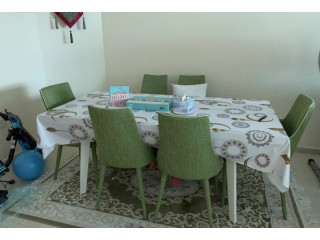 6 person dining table