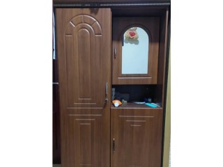 Wooden wardrobe