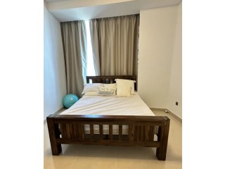 Huge wooden size bed