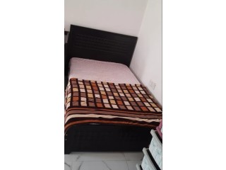 King size bed with mattress