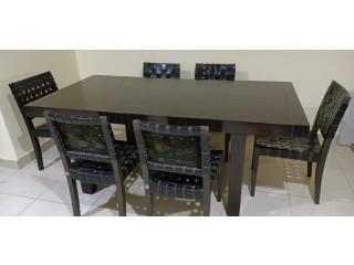 6 person dining table