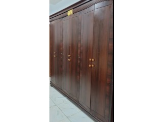 Wooden wardrobe