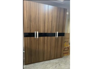 Wooden wardrobe