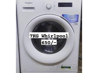 Whirlpool 7kg washing machine