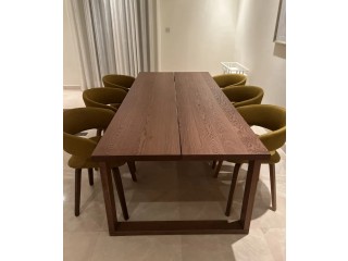 6 person dining table